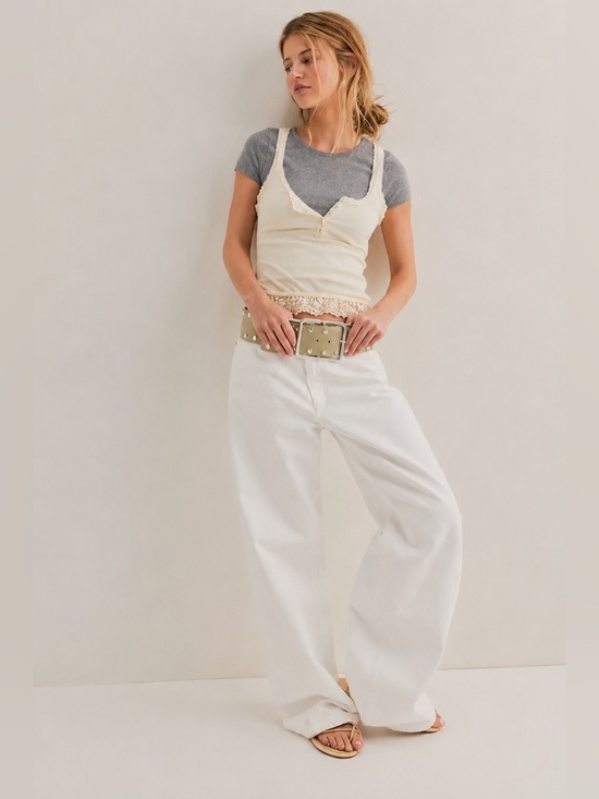 Free People Tops - NWOT Cap Sleeve Seamless Cami In Gray